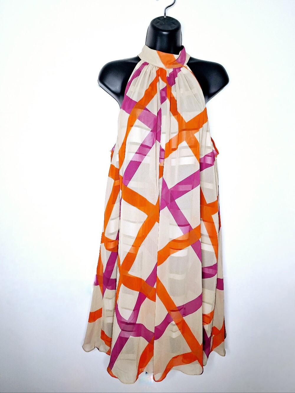 NWT Trina Turk "Summer Swing" Quite Lux. Double Layered Swing Dress.
